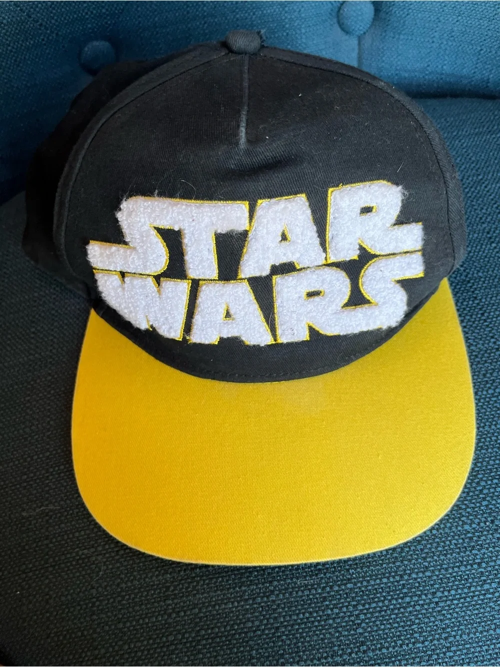Star Wars Kids Navy and Yellow Baseball Cap with Logo